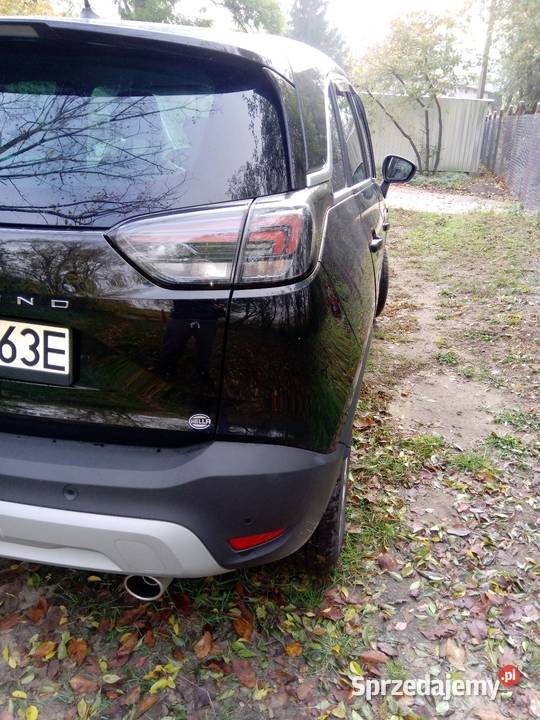 Opel Crossland czarna perła niski przebieg 1200cm3 mazowieckie
