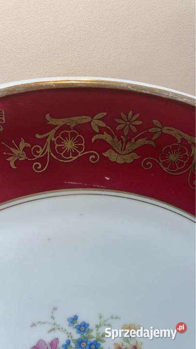 Wielka Patera Koningl pn Tettau Import Znana Gdańsk sprzedam