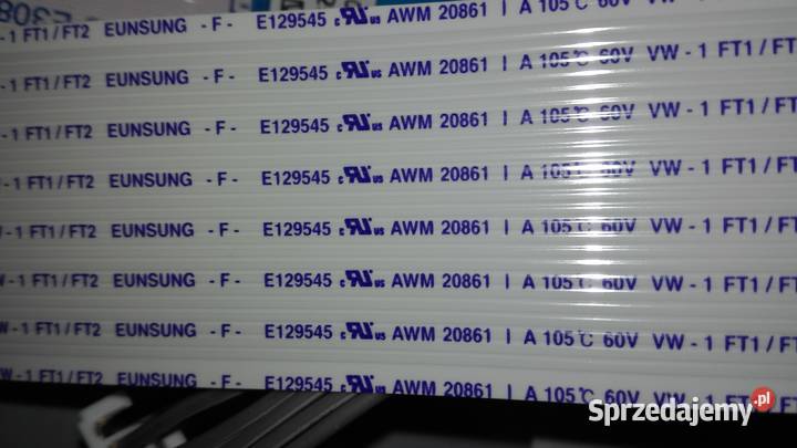 Taśma SAMSUNG EUNSUNG F E129545 AWM 20861 25 PIN śląskie Bielsko-Biała sprzedam