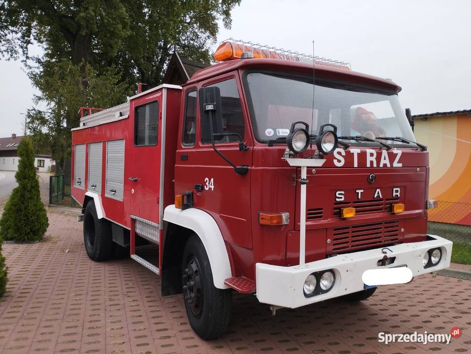 Pożarniczy Star 200 Mototruck GBA 2516 Nieżywięć