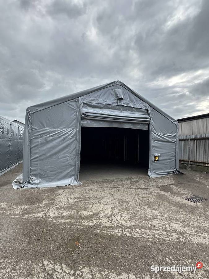 8x24m Hala kratowa magazynowa Namiot przemysłowy Katowice