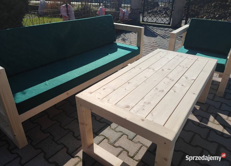 Drewniane meble ogrodowe solidne Nowy Targ