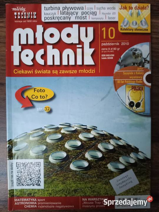 Młody Technik 102010 DVD październik Pozostałe małopolskie Zbylitowska Góra sprzedam