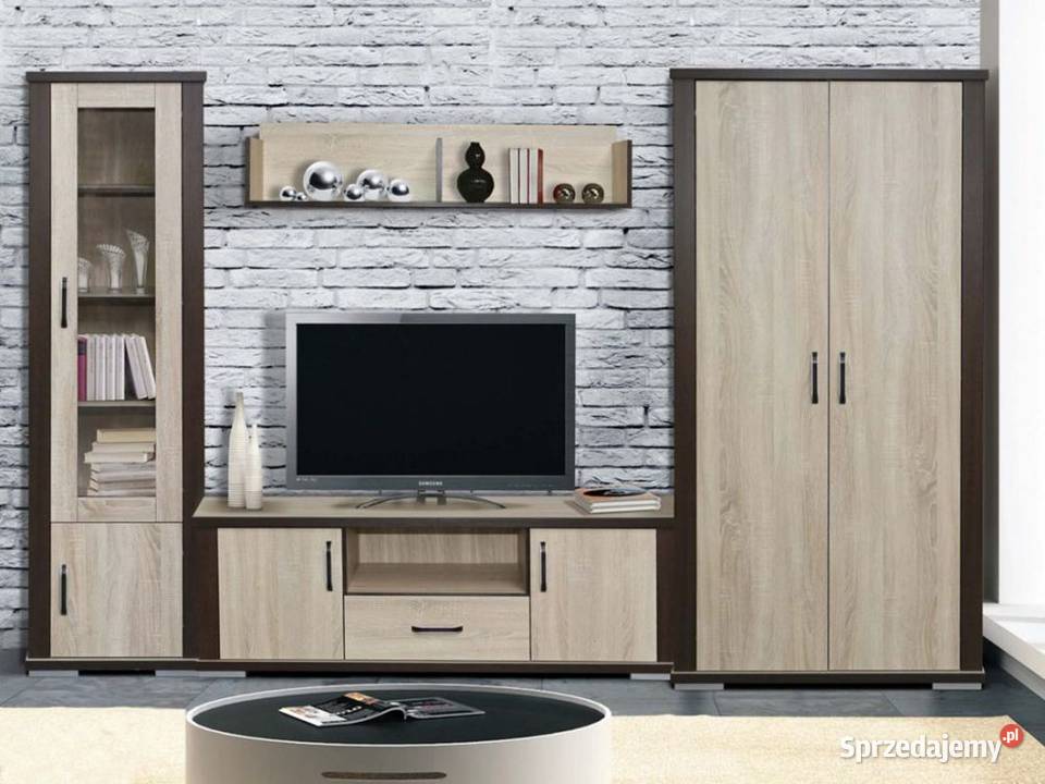 Biurko seria PORTOS P11 dąb sonoma 128 x 60 h77 Biurka Kraków