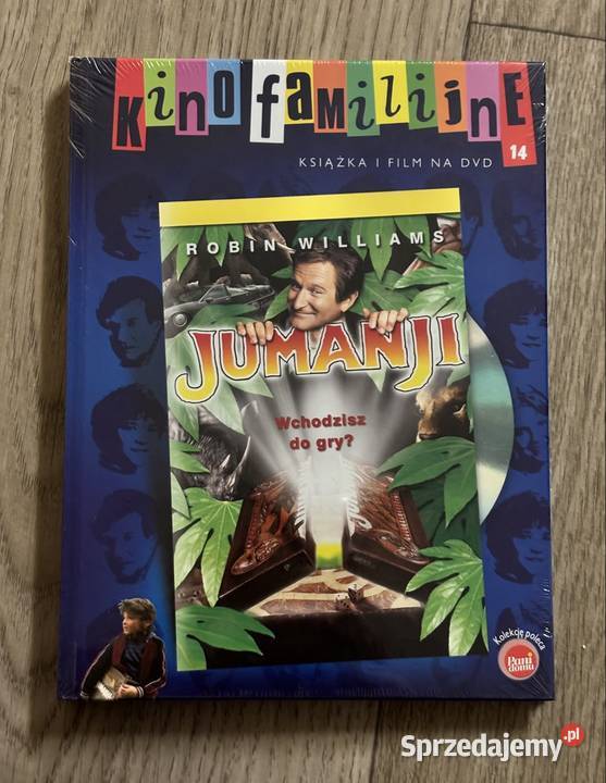 Jumanji 1995 Robin Williams nowe DVD kino część kolekcji Warszawa