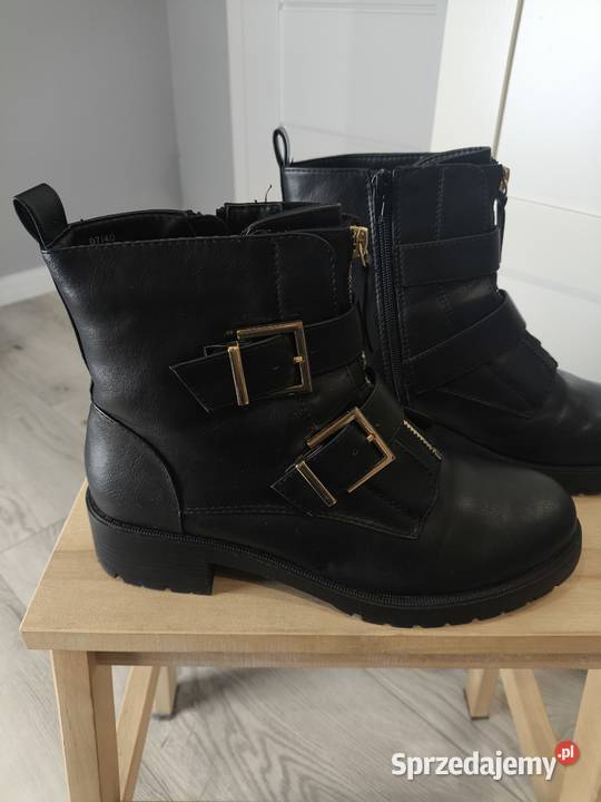 Botki damskie sztyblety River Island rozmiar 40 Poznań