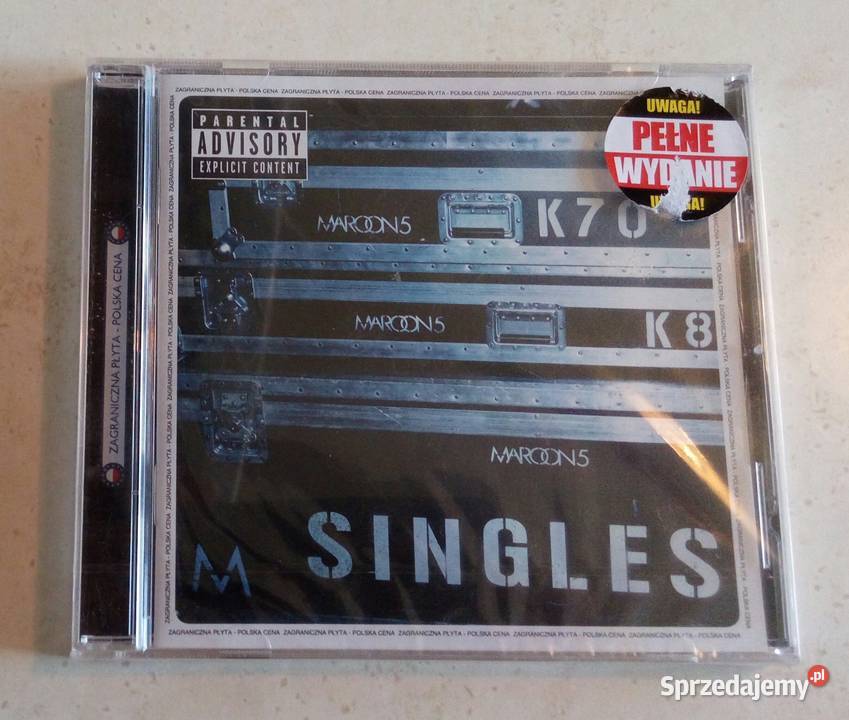 Maroon 5 Singles Nowa płyta CD małopolskie Zakopane