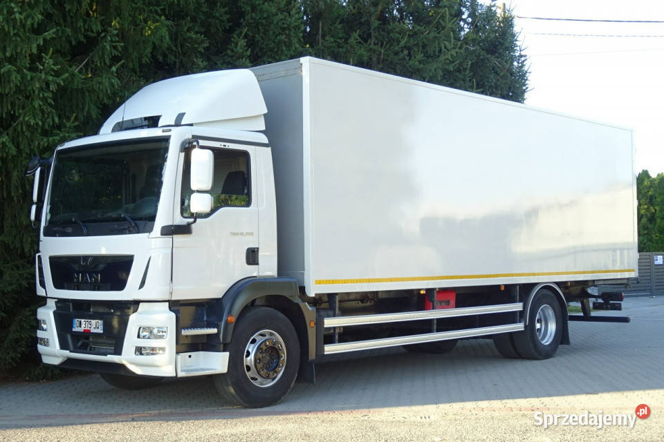 MAN TGM 18290 Euro 6 kontener firanka 20 pal Samochody ciężarowe Góra Kalwaria