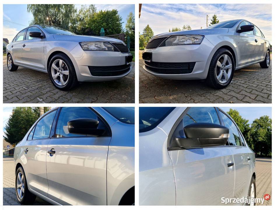 SKODA Rapid 16 TDI Active 115 z salonu stan gniazdo SD mazowieckie Jasienica