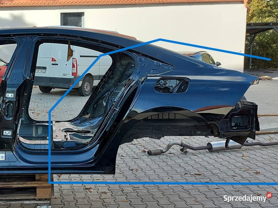 PEUGEOT 508 II Błotnik ćwiartka podłużnica tył