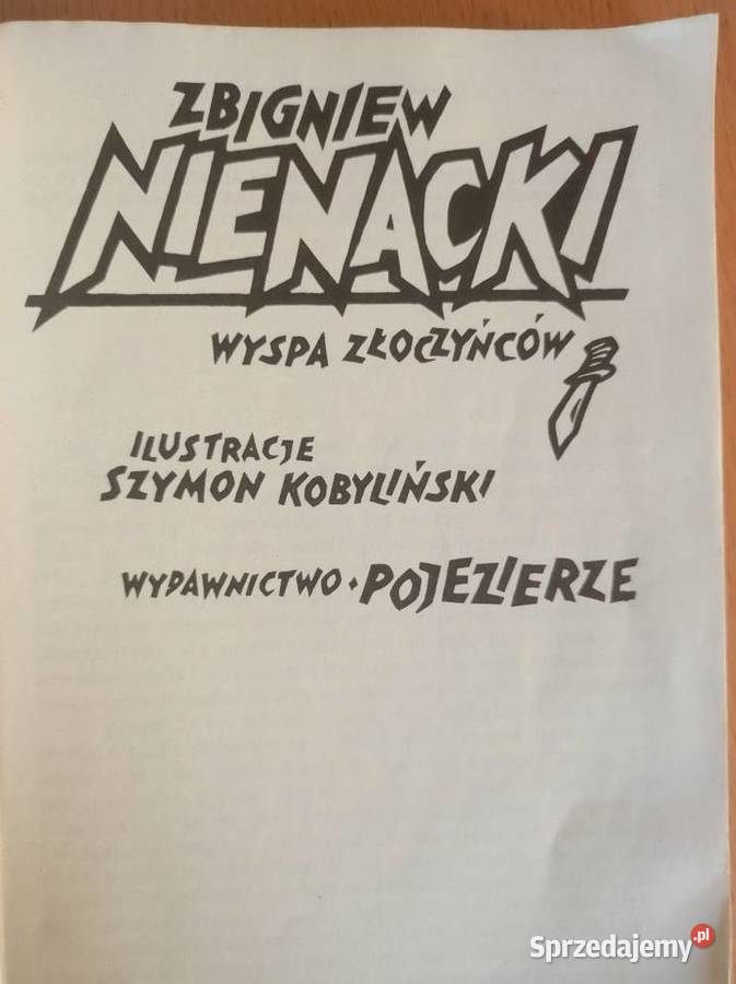 Nienacki wyspa złoczyńców ilustracje kobyliński Kielce sprzedam