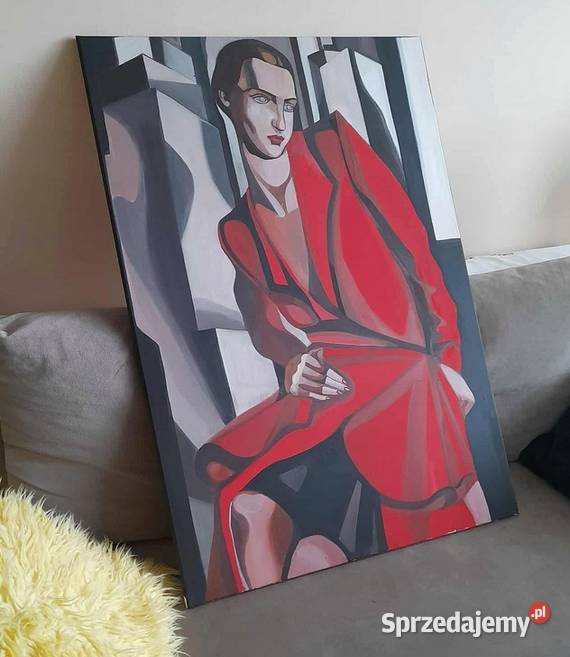 Pani Bush obraz Tamara Łempicka Łódź sprzedam