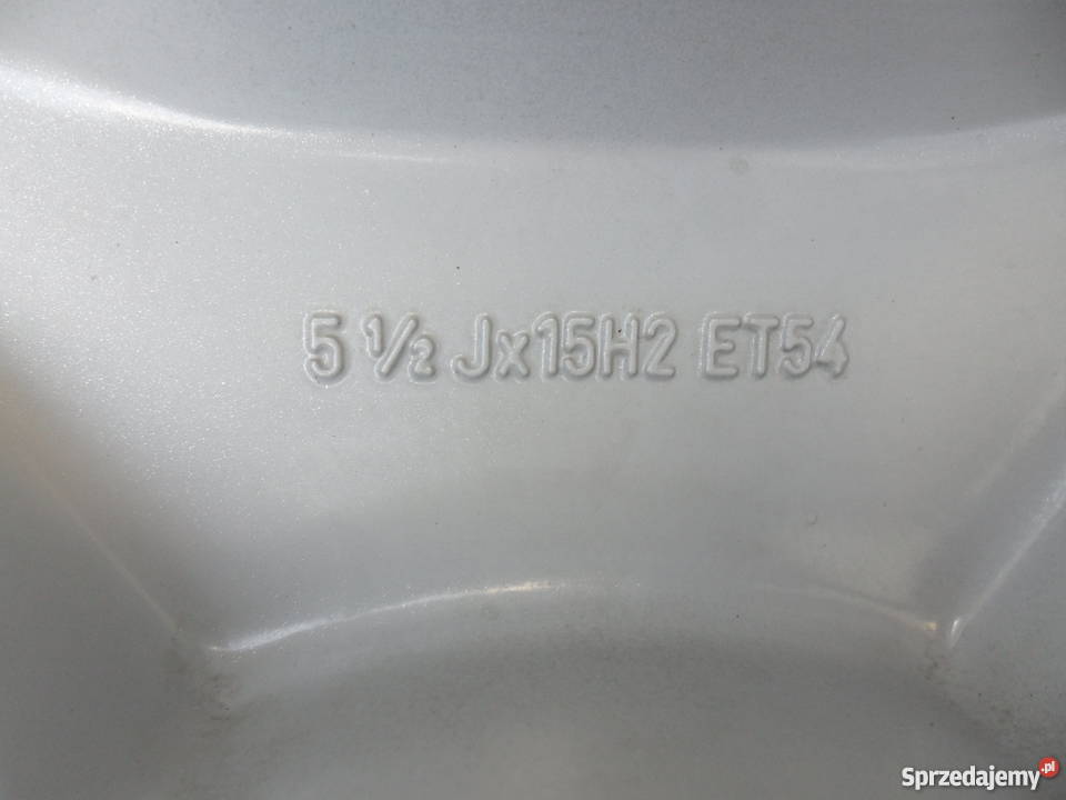 Aluminiowe felgi R 15 5x112 55 Jx15 H2 wielkopolskie Jarocin sprzedam