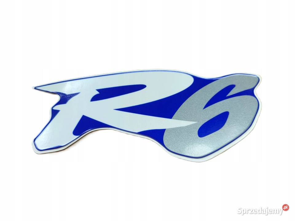 NAKLEJKA R6 NA ZADUPEK YAMAHA YZFR6 19992000