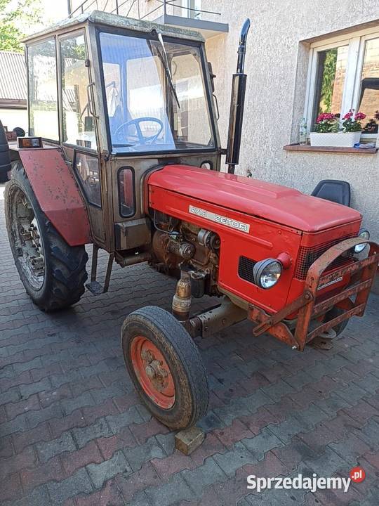 Zetor 4718 zarejestrowany opłacony Skrzynia biegów Manualna Sieradz sprzedam