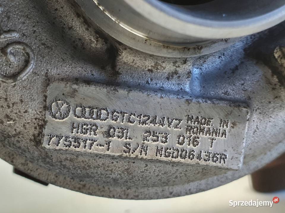 TURBOSPRĘŻARKA Audi A3 II 8P 16 TDI turbo Chełm