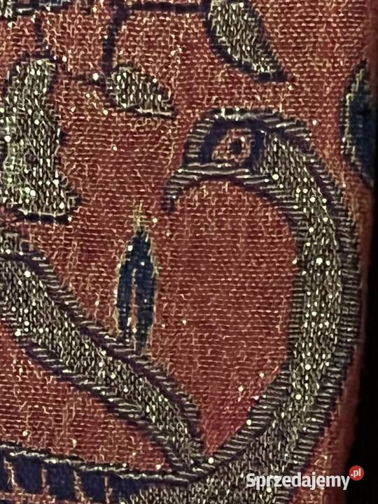 Szal192x68 w pawie złota nitka Dodatki Miłobądz sprzedam