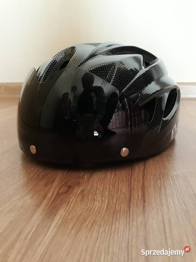 Kask rowerowy z szybką damski męski nowy Sokółka