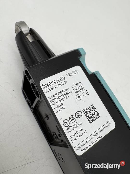 Siemens 3SE51120CD02 Limit switch Biznes i Przemysł Warszawa