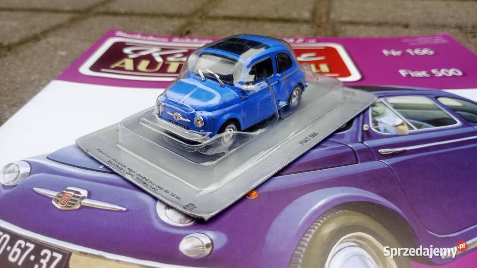 FIAT 500 Deagostini model kultowe auta PRL 143 Modelarstwo Warszawa
