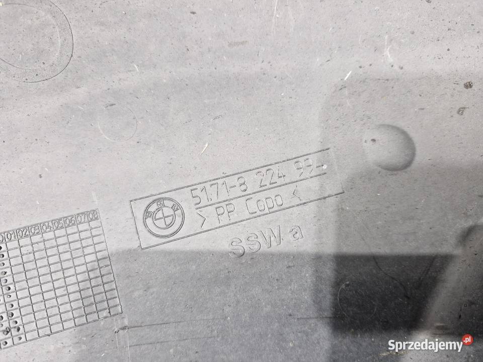 8224994 BMW E46 COUPE NADKOLE PRAWE PRAWY TYŁ Nadkola