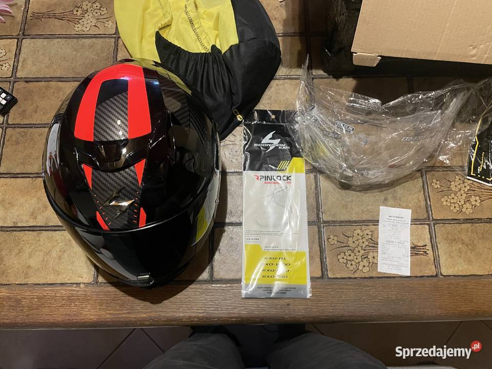 Kask motocyklowy Scorpion EXO 520 Air Laten Kaski Bydgoszcz