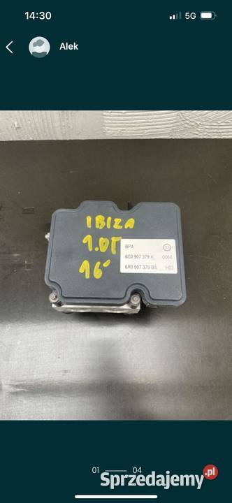 Seat IBIZA V 5 10 TSI Pompa ABS 6CO 907 379K Morąg