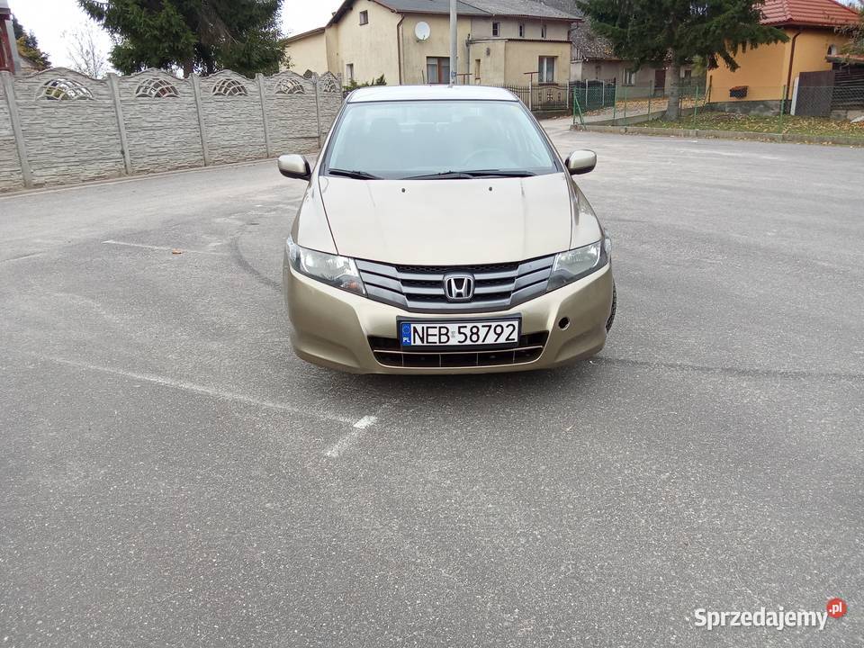 Honda city 14 vtec 2009r Nowe Miasto Lubawskie sprzedam