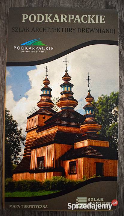 Podkarpackie Szlak Architektury Drewnianej mapa Antykwariat Chełmno