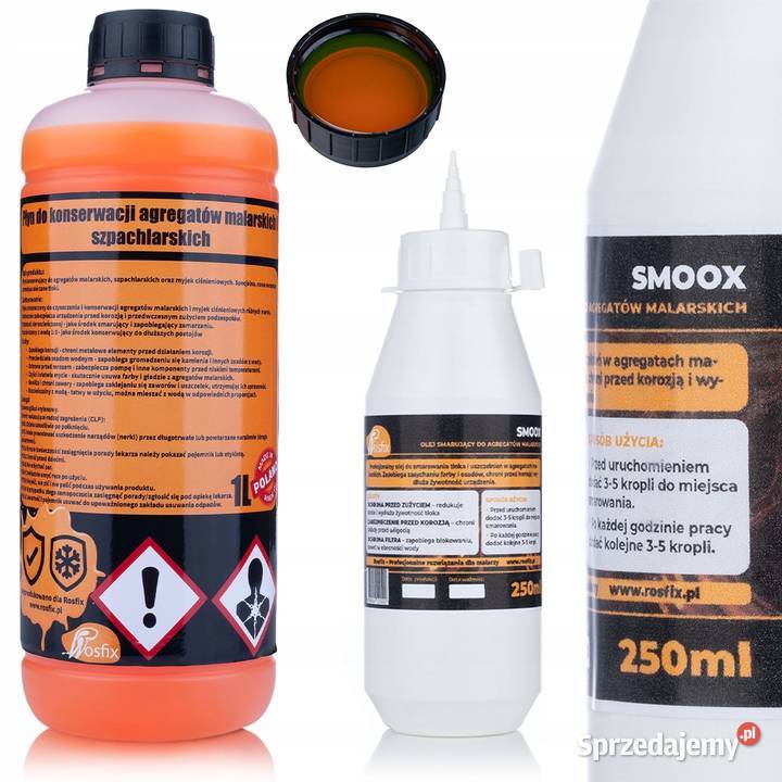 Zestaw Serwisowy do Agregatu Malarskiego Olej sprzedam