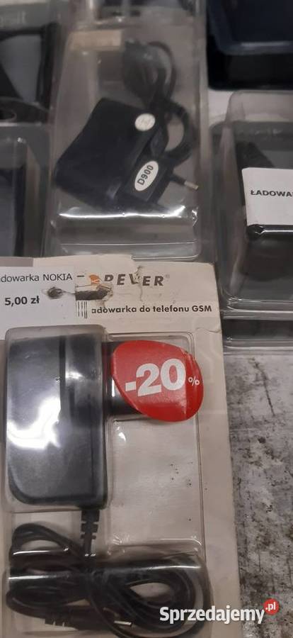 Ładowarki Nokia Motorola samochodowe i do Ładowarki Zamość