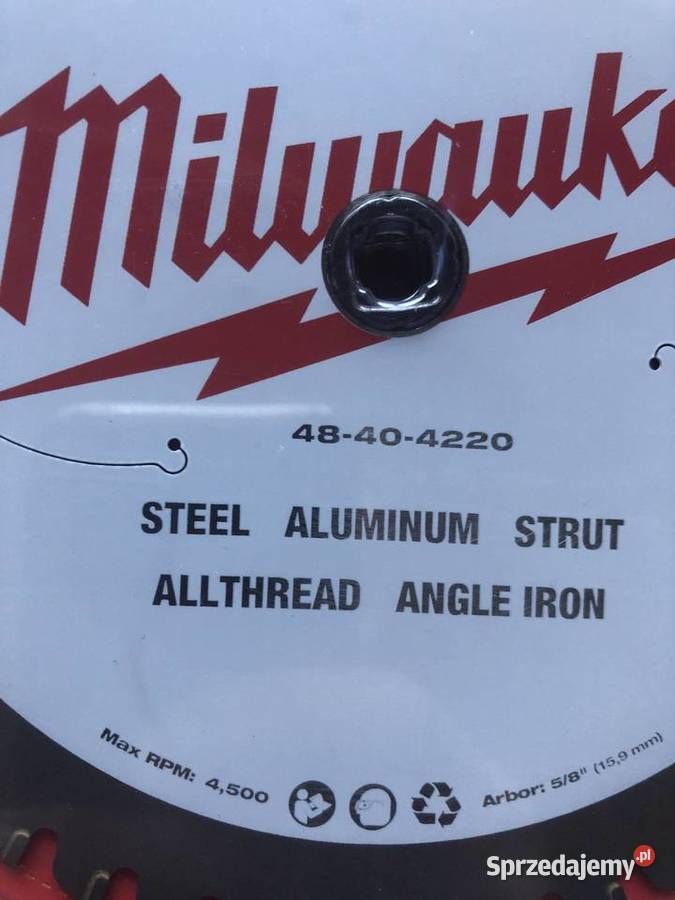 Piła tarczowa do cięcia metalu Milwaukee Bytom sprzedam