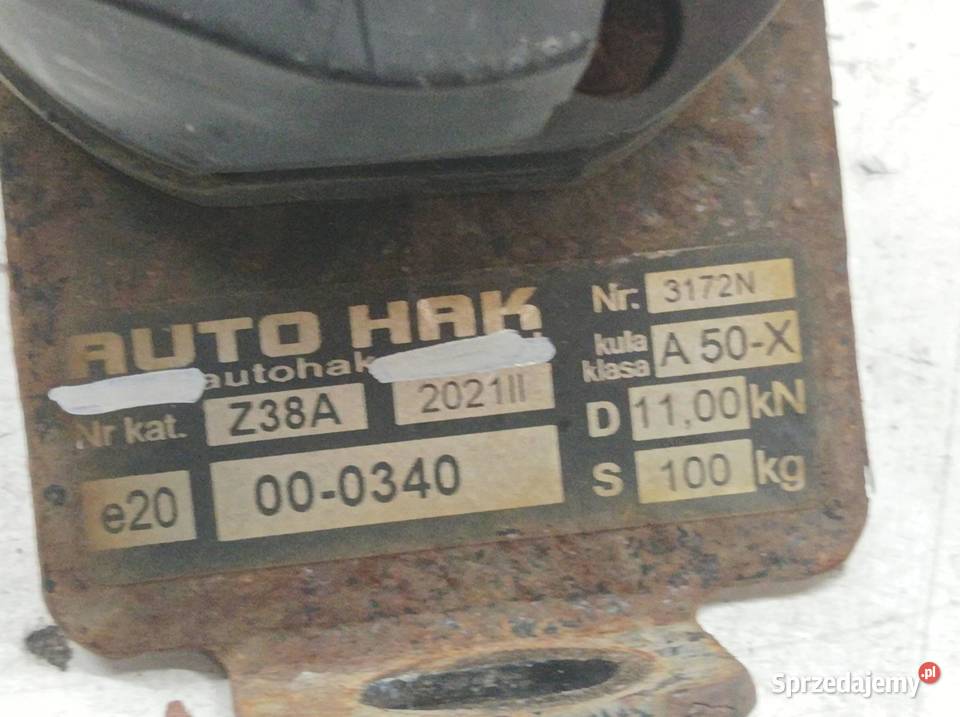 MODUŁ HAKA WIĄZKA GNIAZDO ETK701 10R0600 004509 osobowe sprzedam