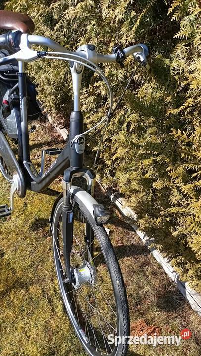 Rower miejski 28 Gazelle Orange C7 Comfort Nexus śląskie Rybarzowice