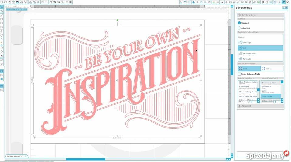 Ploter tnąco tłocząco rysujący CURIO mazowieckie sprzedam