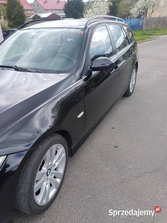 BMW E91 czarny dolnośląskie Mirsk