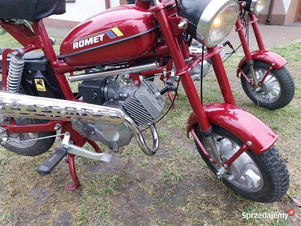 Motorynka Romet Pony M2 projekt film lubelskie Wola Gułowska