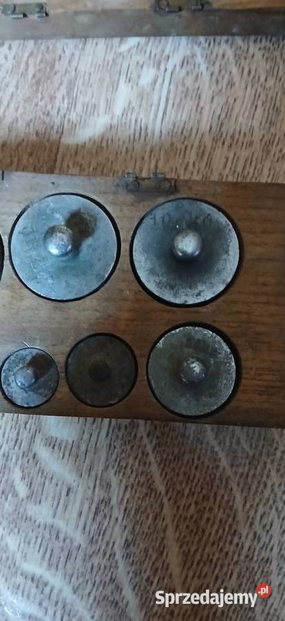 Stare odważniki Przybory kuchenne małopolskie Kraków