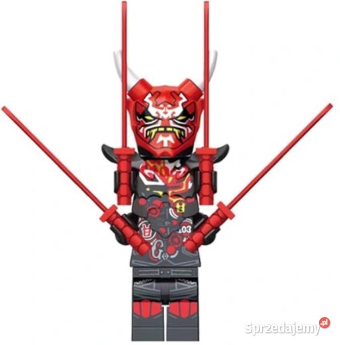 Klocki figurka ludzik MR E NINJA BIKER 4miecze Pobiedziska sprzedam