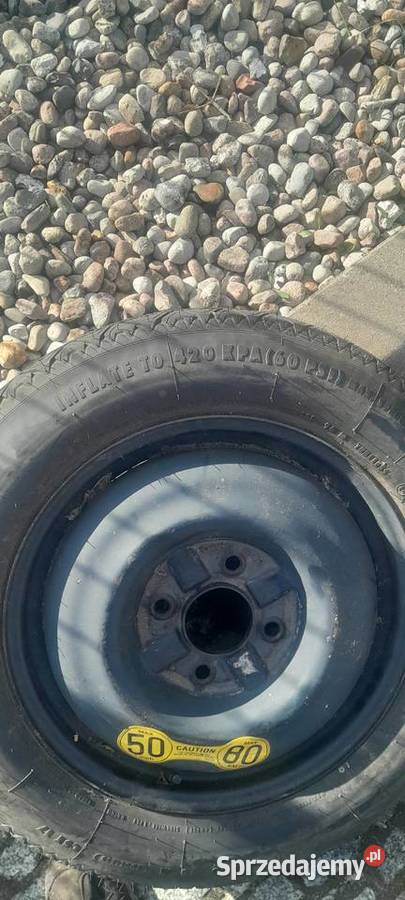 VOLVO V40 KOŁO ZAPASOWE ZAPAS CONTINENTAL T12590 Dobiegniew