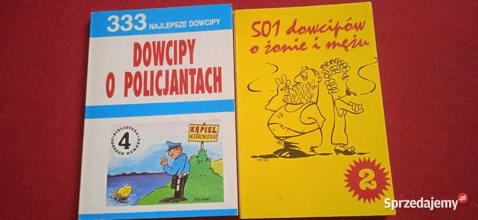 Książeczki z dowcipami z lat 90 Antykwariat sprzedam