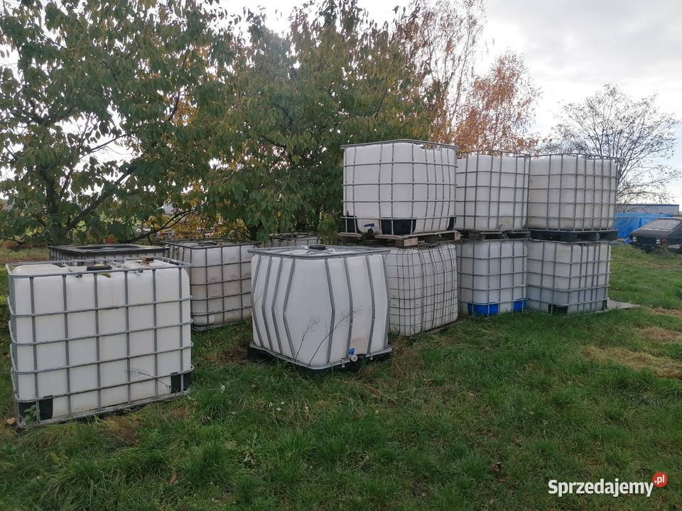 Zbiornik 1000l mauzer na deszczówkę spożywce Ostrów Wielkopolski