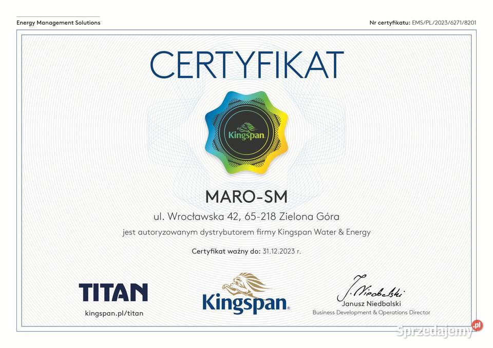 Zbiornik na wodę pitną 2500 L Atest PZH AquaBank