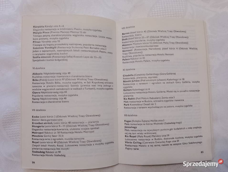 Kieszonkowy Przewodnik BUDAPESZCIE turystyka Oborniki