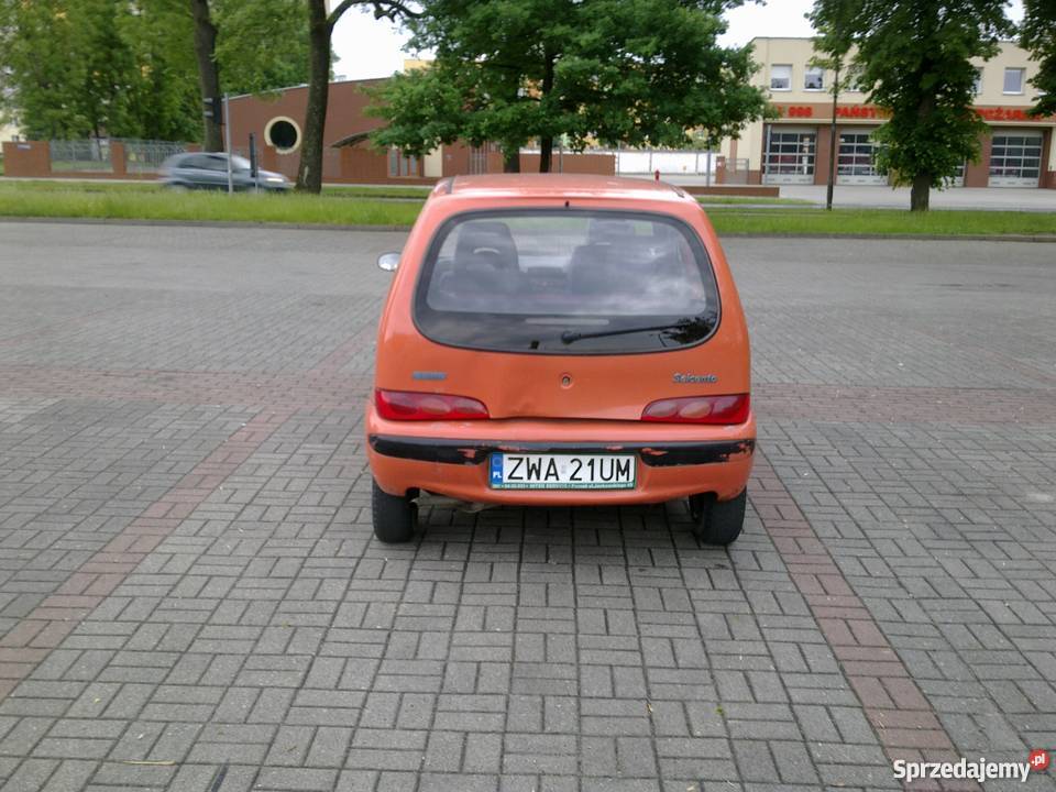 Seicento 900 1999r 1600 d negocjacji benzyna Wałcz