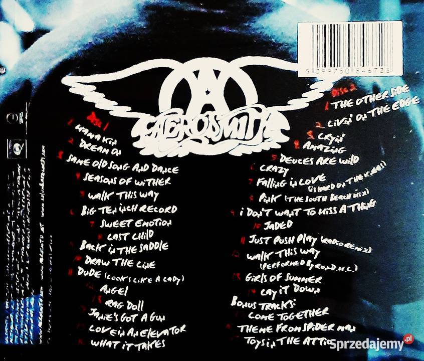 Super Podwójny Album CD Aerosmith O Yeah rock śląskie Dąbrowa Górnicza