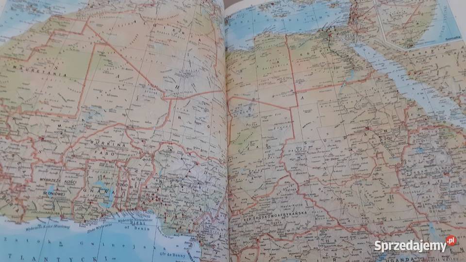 Atlas świata przeglądowy Szczecin