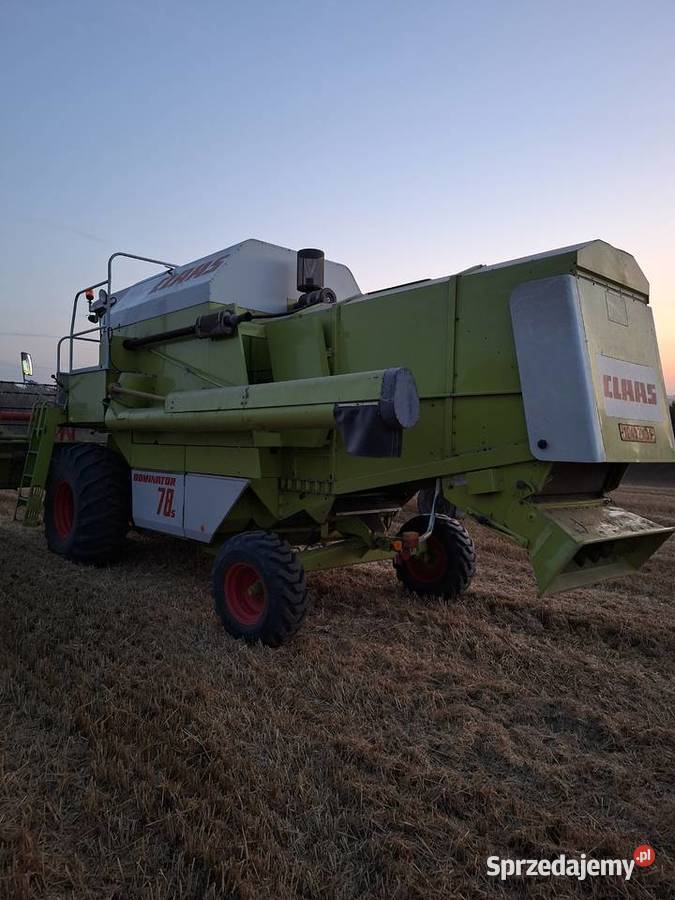 CLAAS DOMINATOR 78 39M stół 2x kosa rzepak nieuszkodzony Prandocin-Iły