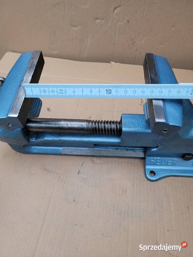 Niemieckie imadło stalowe kute Heuer Front 15 sprzedam