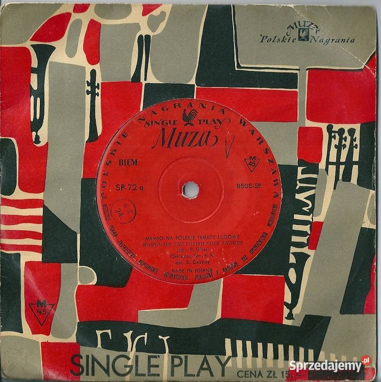 Edward Czerny płyta winylowaMambo na polskie